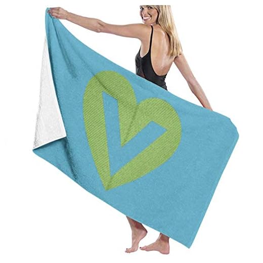 Hangdachang Toallas de baño de Microfibra con símbolo Vegano Toalla súper Absorbente de Secado rápido para Gimnasio
