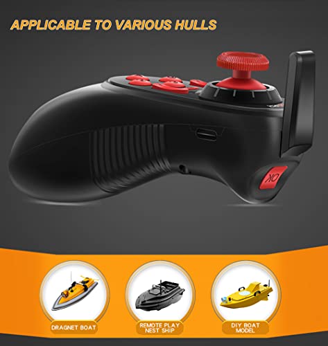Hotrc Ds-600 6Ch 2.4Ghz Rc Transmitter And Receiver Remote Controller With Ds 600 Pwm 6 Channel Receiver For Rc Boat (W/Pwm Rx) #TOP3