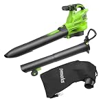 Greenworks – Greenworks 48V(24V x 2) Akku Laubsauger - Laubbläser mit Sch