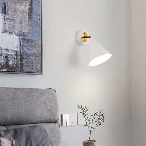 Aplique de pared LED giratorio moderno y sencillo para iluminar el tocador del baño 3