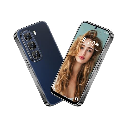 TalkCeLL 4G mini Smartphone Unlocked for Kids, 4.0 inch HD Display, 3GB RAM+32GB ROM,Dual SIM Dual Camera,Android 10.0,WiFi,Bluetooth,GPS Pocket (Black)