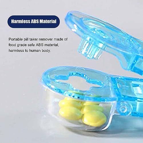Domary Portátil tomador de comprimidos bonito pequeno comprimido removedor dispensador leve casa via