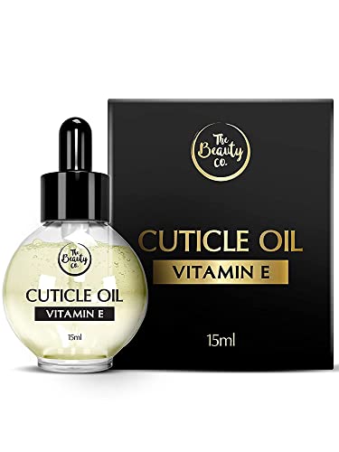The Beauty Co. Vitamin E Cuticle Oil, 15 Ml | Vitamin E | Sunflower Oil | Jojoba Oil | Sweet Almond Oil | Paraben Free | Sulphate Free | Made In India…