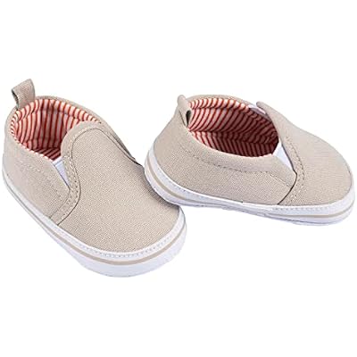 Gerber Baby Newborn Infant Toddler Boy and Girl Slip-on Sneaker Crib Shoe