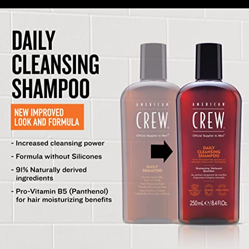 American Crew 738678001004 Shampoo For Men, Daily Cleanser thumb #1