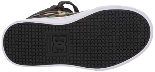 Dc Unisex-Child Pure High-Top Ev Skate Shoe, Black Camo, 6 Big Kid Us #TOP3
