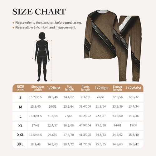Pyjama samouraï femme : ensemble de nuit imprimé avec pantalon élastique doux