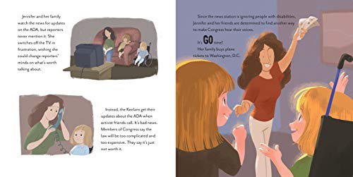 All the Way to the Top: How One Girl's Fight for Americans with Disabilities Changed Everything (Inspiring Activism and Diversity Book About Children with Special Needs) - Image 9