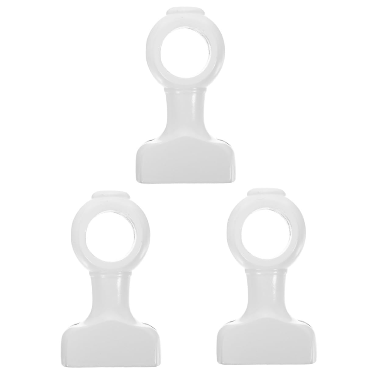 Zerodeko 3 Ensembles Support De Tringle À Rideau Support Tringle Rideaux Support Rideaux Crochets Support De Barre De Rideau Supports De Cantonnière Support De Mur-Rideau 2 Pièces * 3