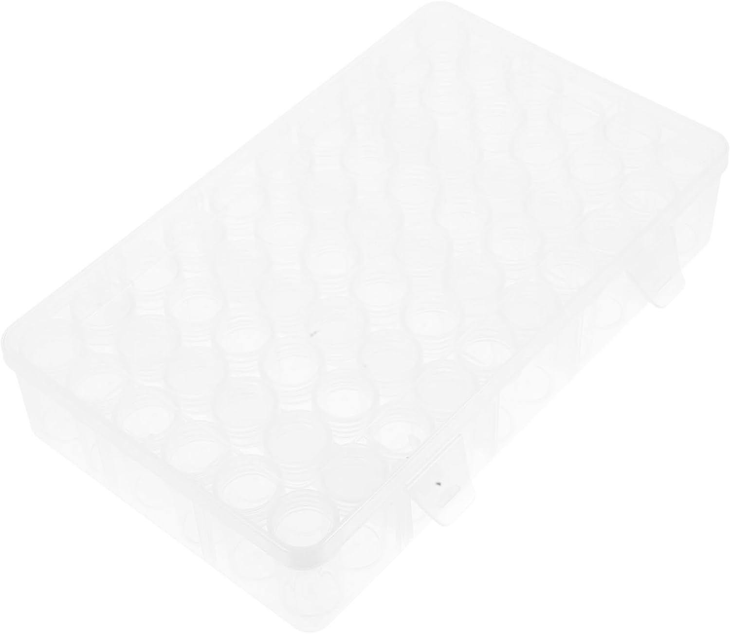 TEHAUX Slots Transparent Seed Storage Organizer with Numbered Labels Multi Purpose Plastic Containers for Seeds Jewelry Beads and Small Items for Easy Access