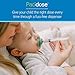 Dr. Brown's Pacidose Liquid Medicine Dispenser for Babies and Toddlers, Oral Syringe and Two Bulb Sizes, 0-6 m and 6-18 m, BPA-Free