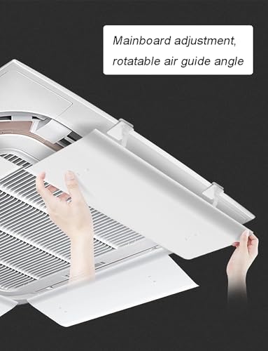 Déflecteur de ventilation de plafond réglable contre air direct - 3
