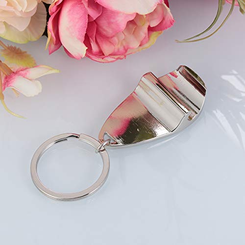 Chaveiro Amosfun 3 peças de liga de abridor de garrafa de liga para mini abridores de cerveja, chave