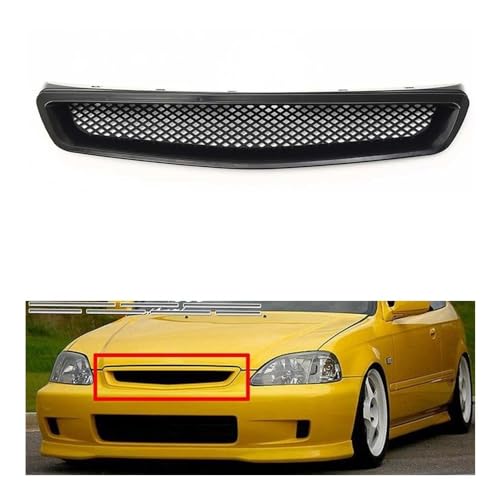 Calandre grille capot avant pour Civic 1999-2000 de remplacement - 5