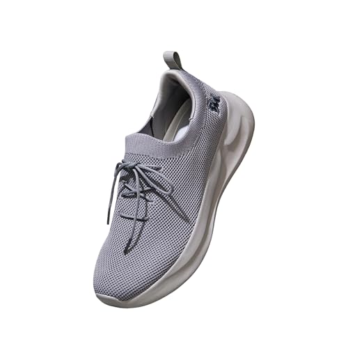 Image of Neeman's ReLive Knit Casual Lace Up Sneakers for Men | Trendy, Lightweight, Breathable Stylish Shoes | Padded Insole for Extra Support | Walking, Travelling, Outdoor Shoes for Men