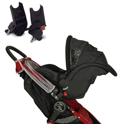 Baby Jogger 2012 City Mini Single Stroller, Crimson/Gray
