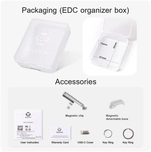 RovyVon Aurora A5 G4 glowing in the dark