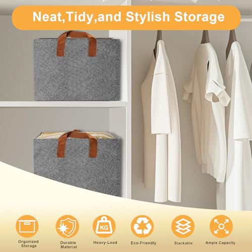 Image of CoolLeaf SB-G4 Wardrobe Organizer for Clothes with Metal Frame, Extra Large Clothes Organiser for Wardrobe, Durable 600D Oxford Fabric Cupboard Organizer for Clothes Pants Shirts Saree(27Ltr*4, Grey)