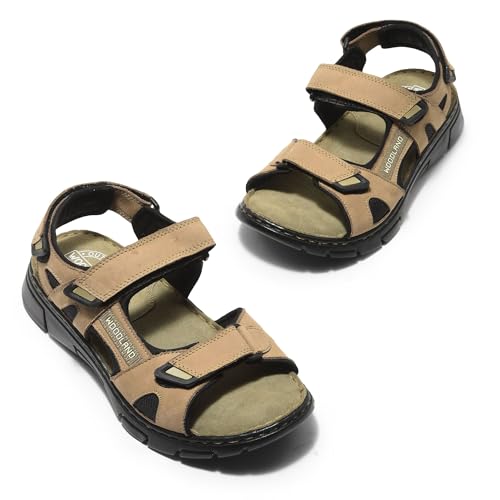 Image of Woodland Men Paris Khaki Sandal