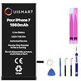 iphone 7 batterie se decharge tres vite OUISMART BATTERIE DE REMPLACEMENT POUR IPHONE 7 AVEC ADHESIF 1960MAH