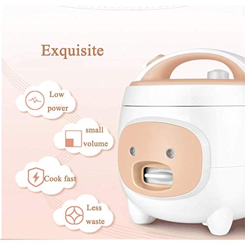 JSMY Mini-Reiskocher Multifunktions-Antihaft-Kocher mit Warmhaltefunktion für bis zu 3 Personen(2 l),A. – Bild 3