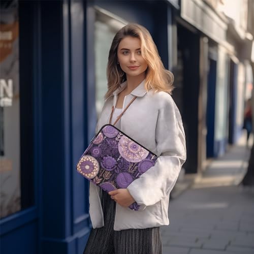 Funda para portátil 13-14 pulgadas impermeable morada miniatura 7