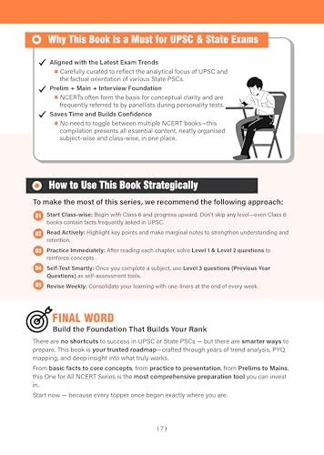 Image of Oswaal NCERT One for All Book For UPSC and State PSCs History, Geography, General Science, Indian Polity and Indian Economy (Set of 5 Books) Old and New NCERT Edition, Edition