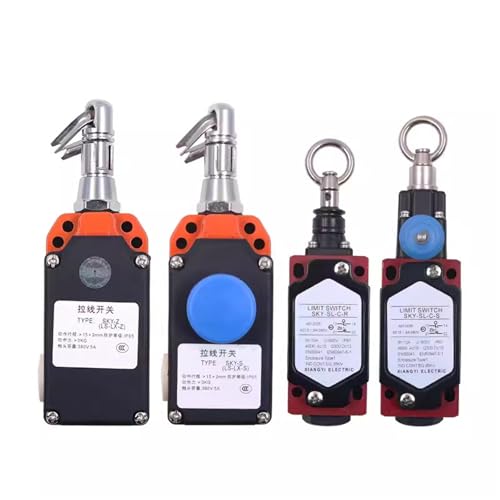 Interruptor de cinta transportadora LS-LX-Z con rearme manual seguro