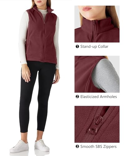 Outdoor Ventures 8L12024 Women'S Polar Fleece Zip Vest Outerwear thumb #3