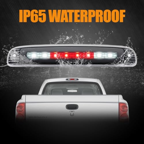 Image of Third 3rd Brake Light LED Assembly for 1997-2010 Dodge Dakota (Black)