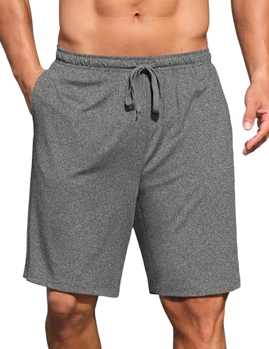 COOFANDY Men's 2 Pack 9 inch Gym Workout Shorts Lightweight Casual Active Running Shorts with Pockets