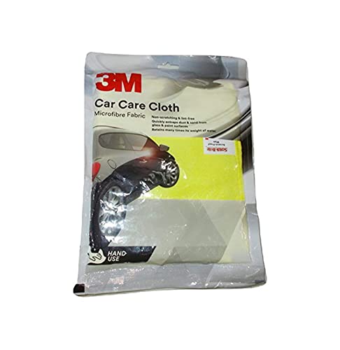 Image of 3M Microfiber Cloth (Pack of 6) | Multipurpose Car Cleaning Cloth | Streak & LINT Free, 200 GSM