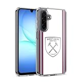 Head Case Designs Licenza Ufficiale West Ham United FC Away Kit per Stemma 2023/24 Custodia in Gel [Protezione di Grado Militare] Compatibile con Samsung Galaxy A17 4G / 5G