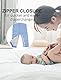 weVSwe Kleinkind Boy In One Badeanzüge Baby Sonnenhut UPF 50+ Sommer Strand Blaue 6-12 Monate