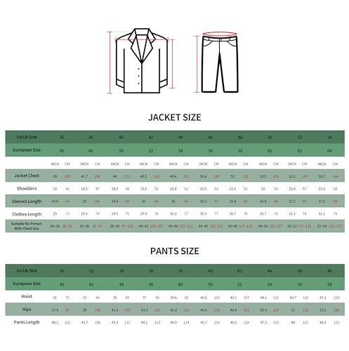 Costume double boutonnage de haute qualité style tailleur - 3