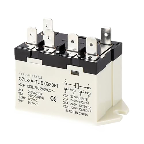 Relais 220VAC G7L 2A 25A contacteur de puissance pour automatisme 24V 12V