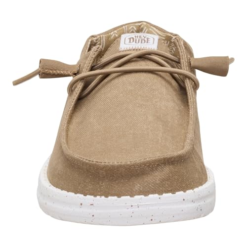 Image of HEYDUDE Women's Wendy Stretch Canvas Slip On Shoes | Easy On Loafer