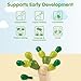 PlanToys® Mini Balancing Cactus | Montessori Wooden Toy for Toddlers | STEM Game for Fine Motor Skills, Logic & Coordination | Eco-Friendly Educational Toy for Kids Ages 3+