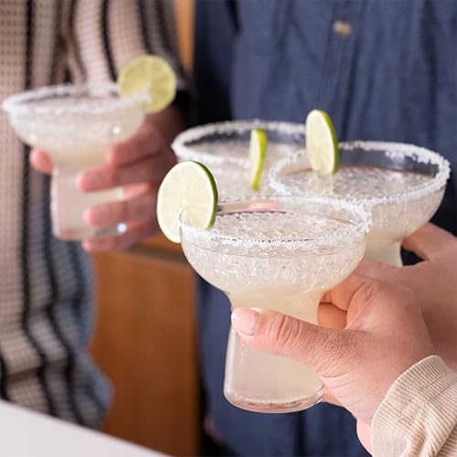 Libbey Stemless Margarita Glasses Set of 6, 10.25 ounces Classic Lightweight Margarita Cups, Fancy Glassware Set for Celebrations by Libbey - Image 7