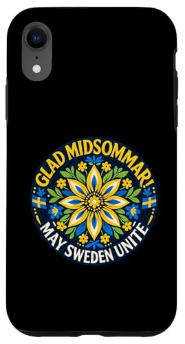 Glad Midsommar May �X�E�F�[�f�� �k�� �^�Ă̂��j�� �X�}�z�P�[�X iPhone XR �p