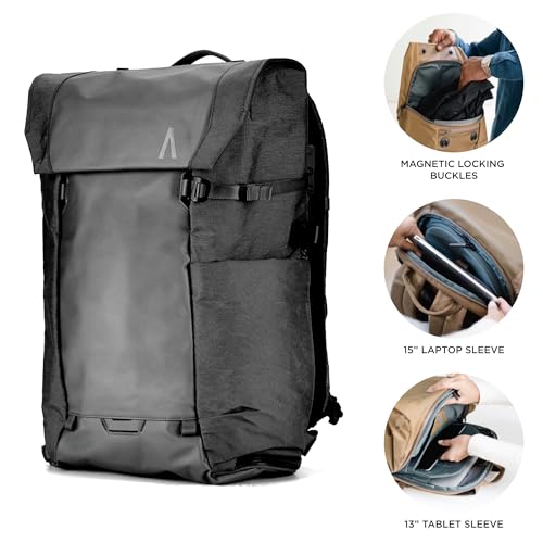 BOUNDARY X-PAC 22L Men's Women's Boundary Backpack Rucksack ERRANT PACK, Black2