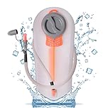 UTOBEST Water Bladder, Hydration Bladder 3L, TPU Water Reservoir with Insulated Hose, Upgraded Leak Proof Water Bag for Outdoor Camping Running Cycling, UTR210