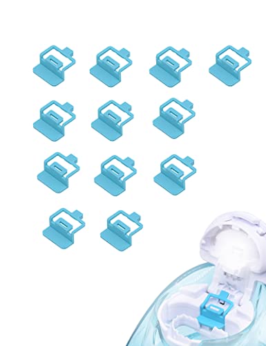 Enadvd 12 PCS Silicone Pods Refills Accessories for Navage Nasal Care, Save Salt for Easy Operation (Blue)