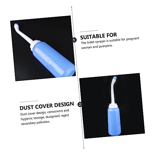 LALAFINA 2 Pçs Lavador De Mão Bidê Portátil Kit De Viagem Para Banheiro Bidê Garrafa Bulbo De Pressã