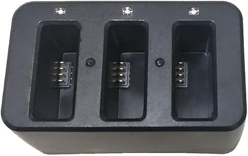 Miniatura 3 de Fytoo Nuevo 1 unids 3 en 1 cargador para TELLO cuatro ejes aviones cargador de batería de litio negro