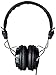 HamiltonBuhl Favoritz TRRS Headsets with in-Line Microphone, Black
