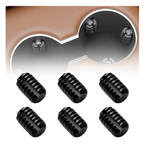 Insertos de silicona antideslizantes para portavasos de auto 6 piezas miniatura 1