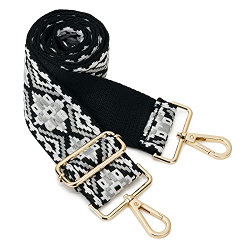 Image of ZOOEASS Wide Shoulder Strap Adjustable Replacement Belt Crossbody Canvas Bag Handbag