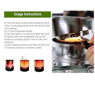 Vikye Portable Kerosene Heater, 2.6KW Adjustable Height Radiant Space Heater with 5.2L Tank, Non Electric Oil Heating for Camping Tent Ice Fishing Emergency