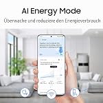 Samsung Kühl-Gefrier-Kombination, Kühlschrank mit Gefrierfach, 203 cm, 390 l Gesamtvolumen, 114 l Gefrierteil, AI Energy Mode, Flaschenregal, Premium Black Steel, RL38C602CB1/EG – Bild 4